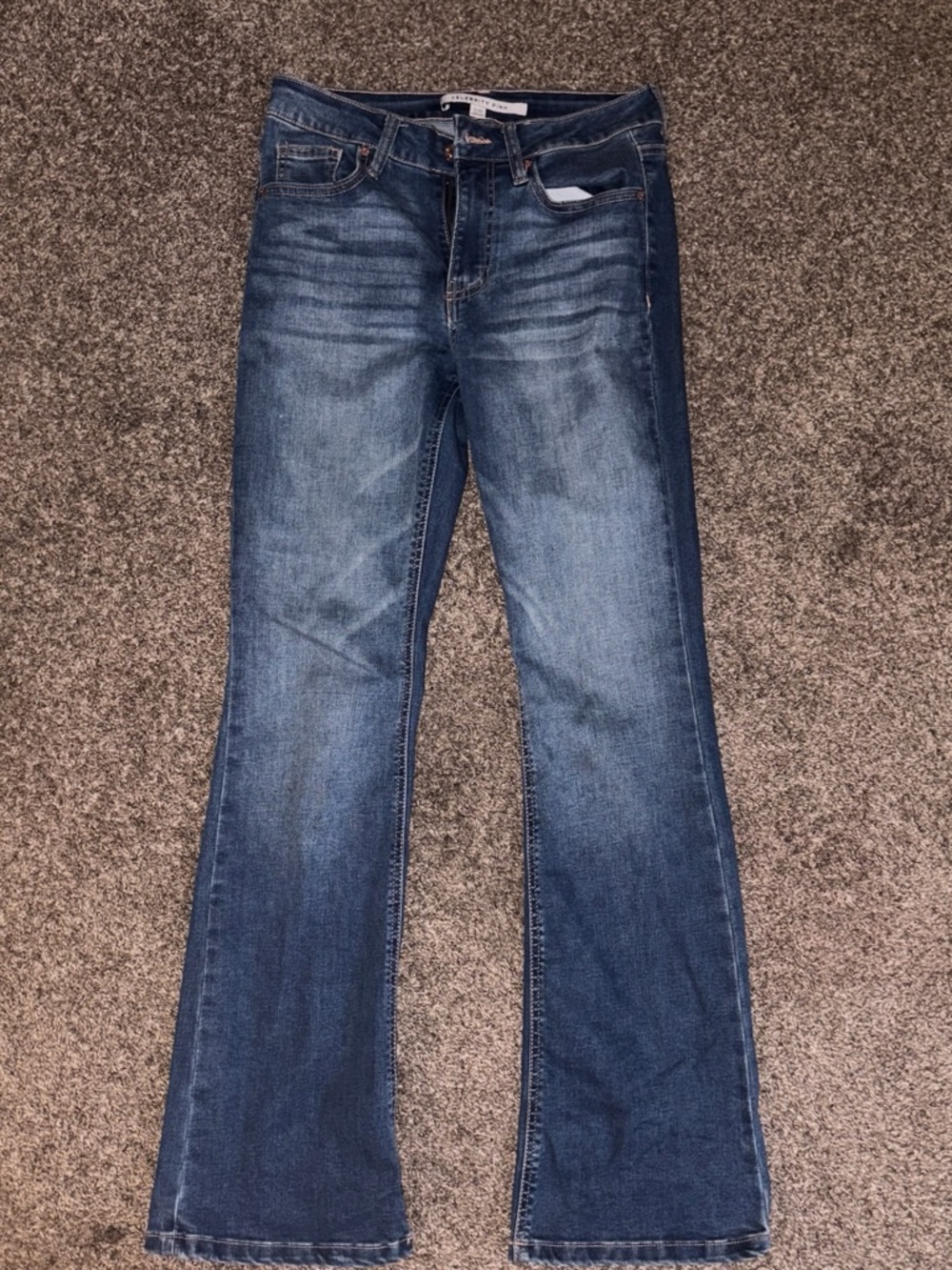 Celebrity Pink Medium Blue Bootcut Jeans